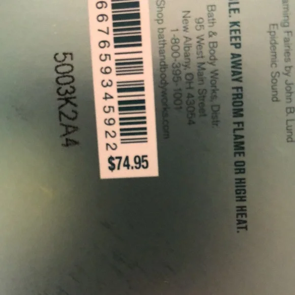 Bath & Body Works Sweetest Song Eau de Parfum 3.4 Oz With Music Box - Picture 7 of 7